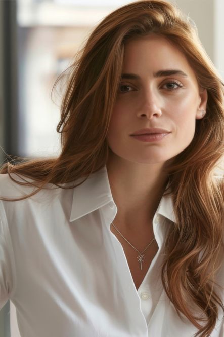 Hovedbilde Ladies Wrinke Free Shirt